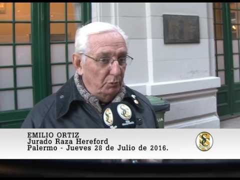 28-07-16 EMILIO ORTIZ - JURADO RAZA HEREFORD - PALERMO 2016