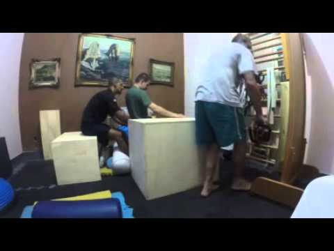 Lesão medular controle de tronco abdominal prancha