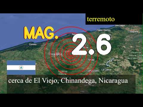 😱🚨  Terremoto cerca de El Viejo, Chinandega, Nicaragua actualizaciones en vivo hoy: Terremoto de mag