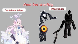 Piggy Hunt chapter, but in stealthy way! (sloppy, not recommended)