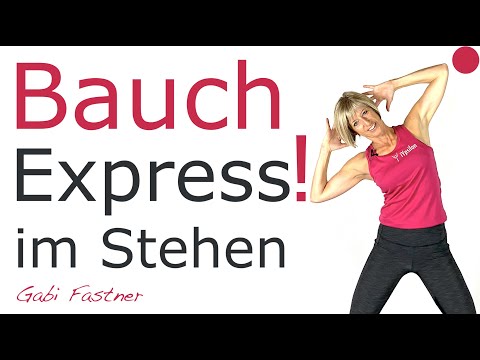 17 min.☕️Bauch-Express im Stehen | ohne Geräte