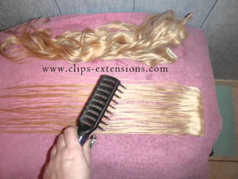 comment nettoyer extensions clip