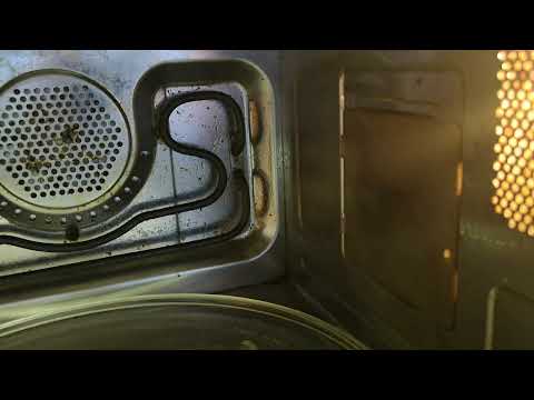 Microwave cooker sparking and arking dangerous noise.# microve repair #testing #electrical #electron