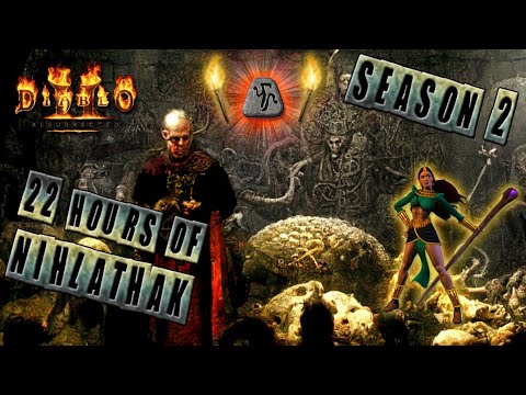 NIHLATHAK 1700 RUNS / Loot Highlights / Season 2 / Diablo 2 Resurrected /  D2R