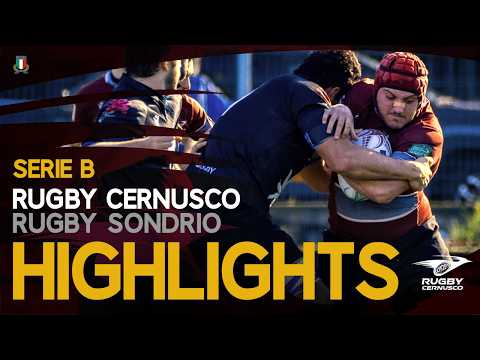 Rugby Cernusco v Sondrio Rugby | 15.02.2026 | Highlights