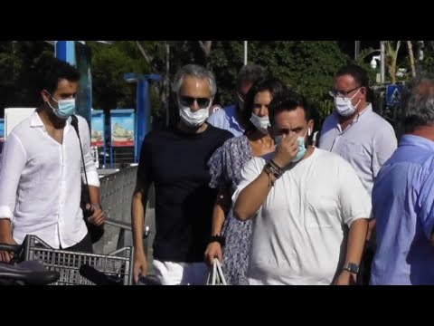 Rita Ora e Andrea Bocelli a Capri al gala benefico per l'Unicef