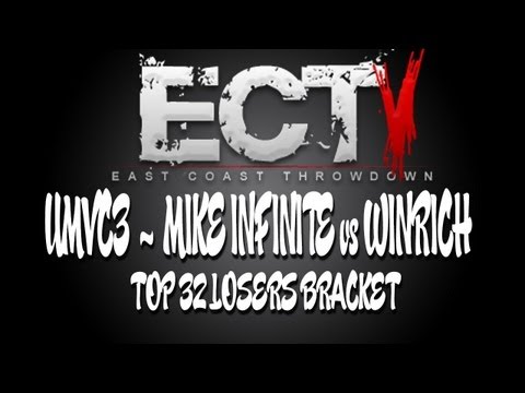 ECT5 - UMVC3 Top 32 Semi's Mike Infinite vs BIFU Winrich