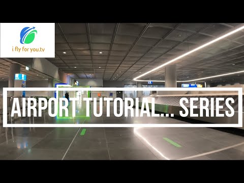Tutorial do Aeroporto de Frankfurt | Terminal 1 Como chegar à estação de aluguel | Início da área de chegada A