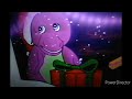 Barney Doll Wink HomeMade Holidays Version
