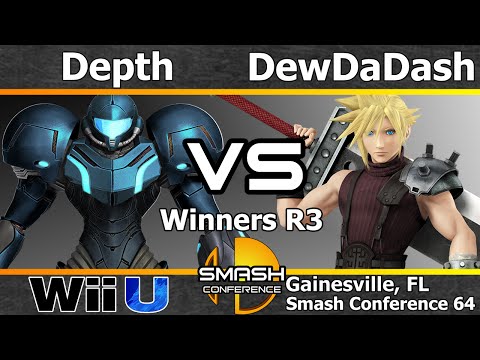 Depth (Samus) vs. DewDaDash (Cloud) - Winners R3 - SC64