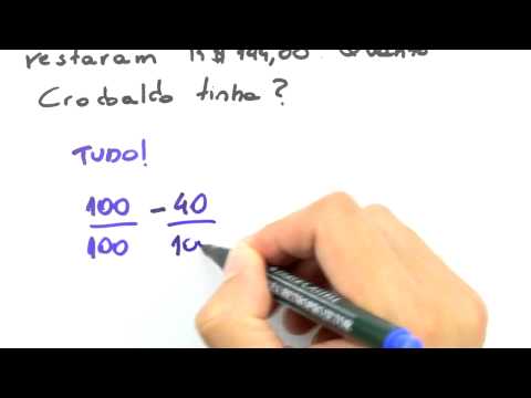Me Salva! FIN07 - Matemática financeira: exercícios resolvidos envolvendo porcentagem 2