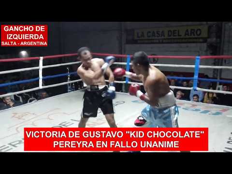 CHOCOLATE PEREYRA GANO EN FALLO UNANIME