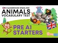 Pre A1 Fun for Starters - Animal vocabulary Cambridge English YLE Exams