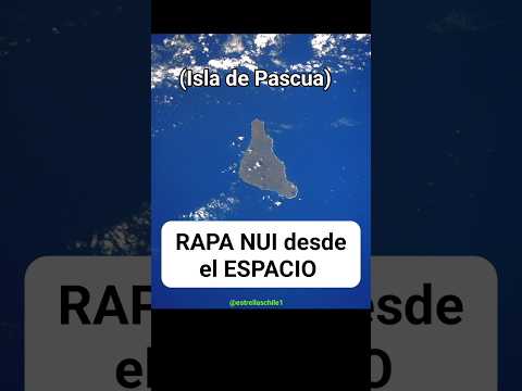 𝗥𝗔𝗣𝗔 𝗡𝗨𝗜 𝗱𝗲𝘀𝗱𝗲 𝗲𝗹 𝗘𝗦𝗣𝗔𝗖𝗜𝗢 #rapanui #isladepascua #easterisland #moai #moais #chile #espacio