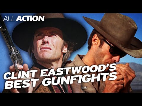 Clint Eastwood’s Biggest Gunfights | High Plains Drifter (1973) and more | All Action