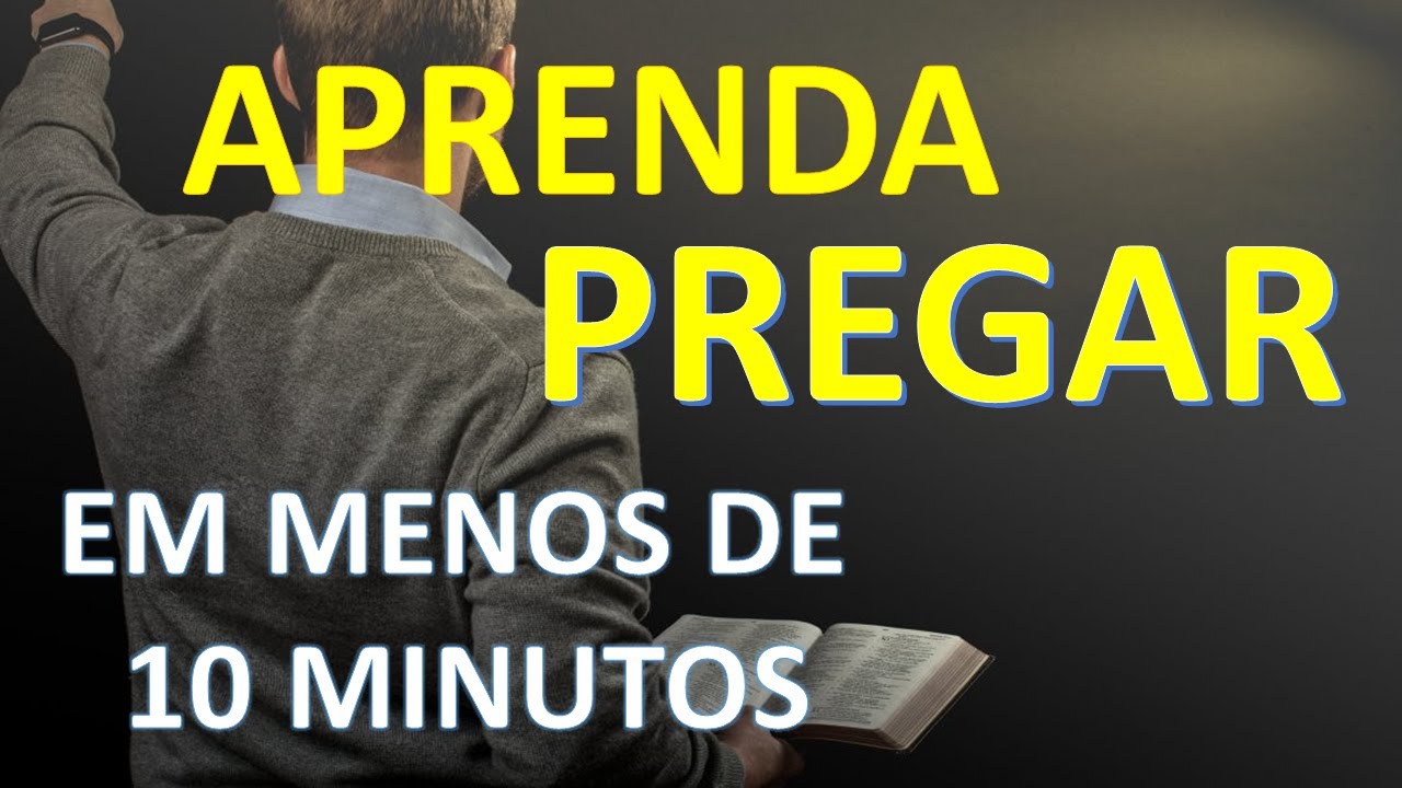 APRENDA A PREGAR EM MENOS DE 10 MINUTOS.