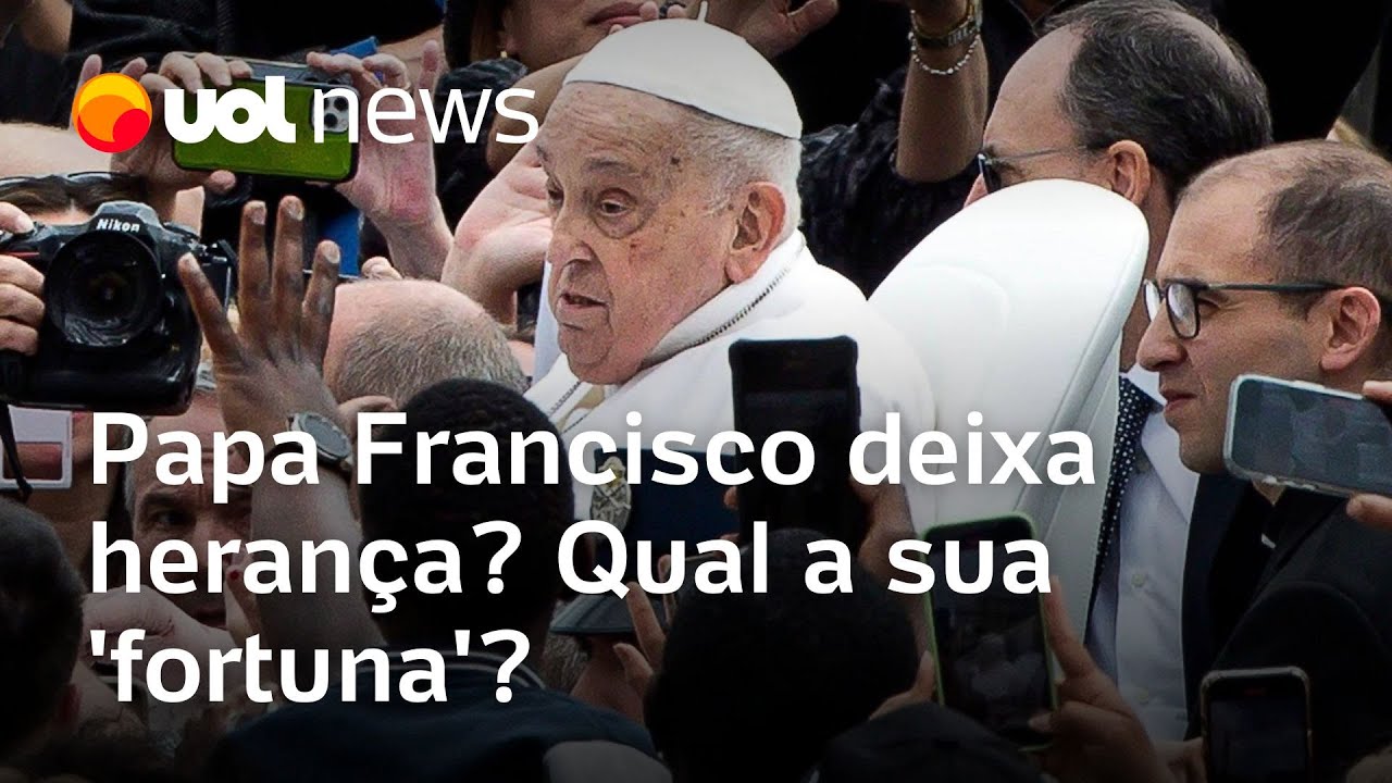 Papa Francisco deixa herança? Qual a sua 'fortuna' e quem são os herdeiros?
