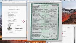 How to Apostille a New Jersey Marriage Certificate signed by Joseph A. Komosinski