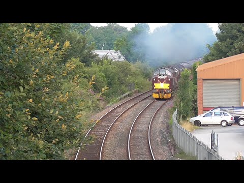 37668 / 37706 ' 1z24 Carnforth - Scarborough ' 5th August 2021