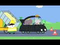 Peppa Pig Takes A Taxi Journey Peppa And Friends