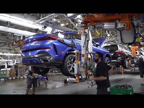 BMW X6 Production - BMW Production Plant Spartanburg !!