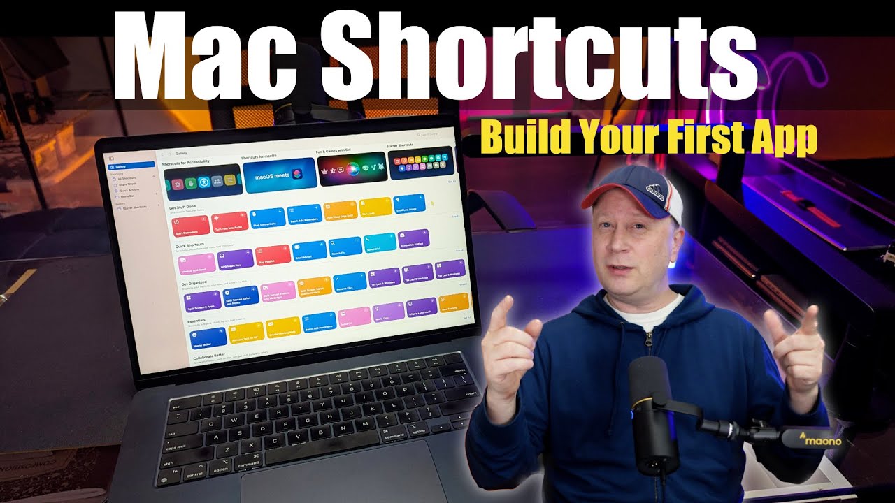 Mac Shortcuts:  Automate Tasks And Much More - Build Your First App