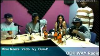 Vado &amp; Oun-P Freestyle on OOH-WAY Radio