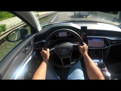Audi A6 50TDI Sedan Autobahn Rollercoaster | Curver 265km/h