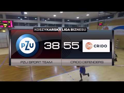 PZU Sport Team vs Crido - XVIII kolejka - I Liga Warszawa - Koszykarska Liga Biznesu