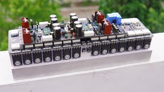 Download lagu Professional 2000W High Power Amplifier | TBM FULL BRIDGE using 14 14 Transistors #cbzproject mp3