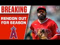 Angels 3B Anthony Rendon OUT FOR SEASON, Set To Undergo Season Ending Wrist Surgery | CBS Sports HQ