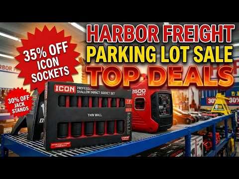 TOP 20 Harbor Freight Parking Lot Sale Deals in March!