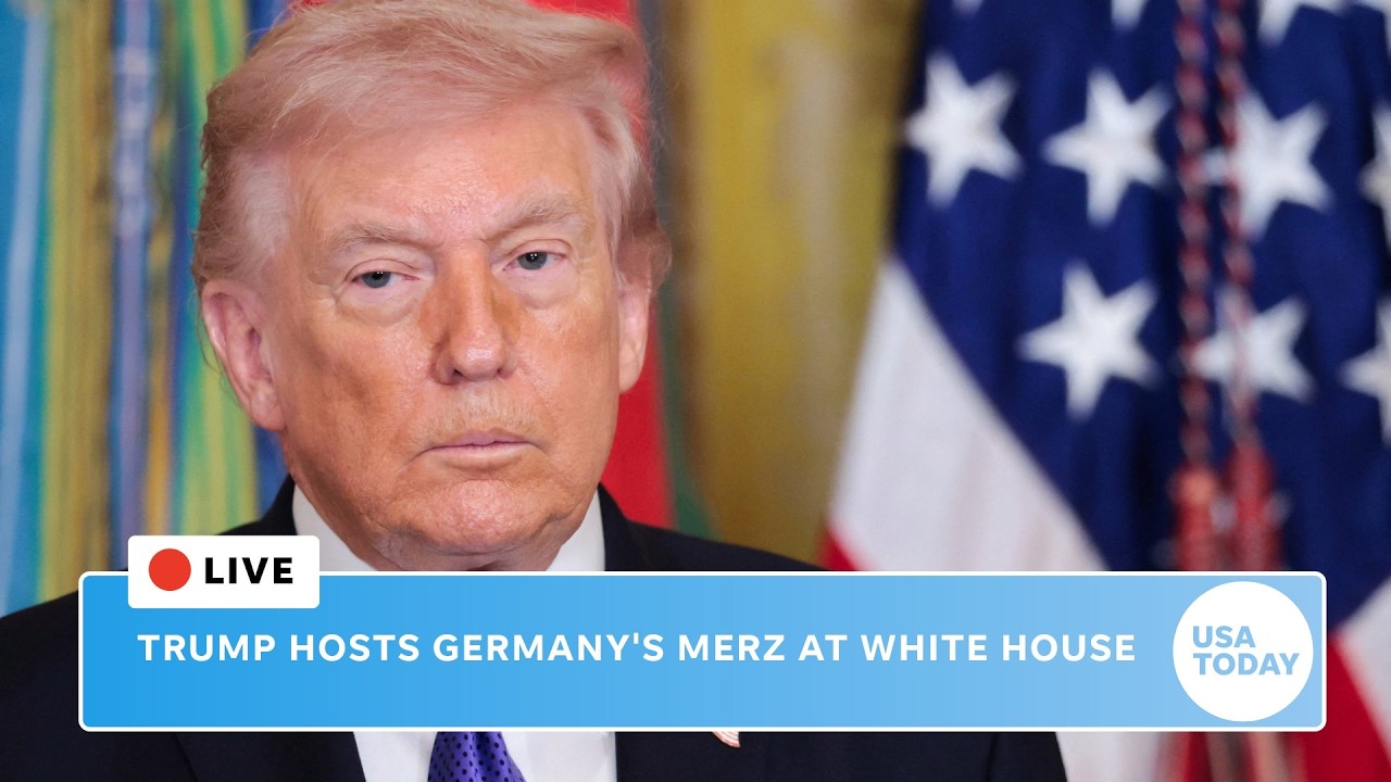 Donald Trump hosts Germany's Friedrich Merz for talks as war with Iran escalates
