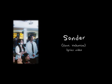 JVSAN - Sonder feat. Valentine (Official Lyrics Video)
