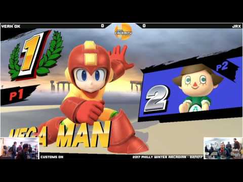 2017PWA  JRX Villager, Mega Man vs Yeah~OK Red Mega Man   Winners Round 1   Customs On