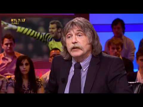 Voetbal International 18-04-11 - Johan Derksen over PSV keeper 'jonge juffrouw' Isaksson