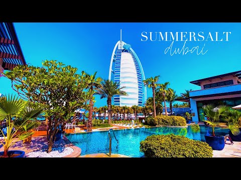 [4K] Summersalt Restaurant & Beach Club Jumeirah Al Naseem Dubai September 2023