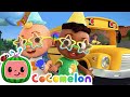 Wheels On The Birthday Bus CoComelon Nursery Rhymes Kids Songs Kids Happy Place