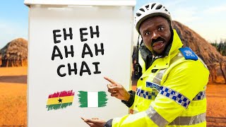 POLICE OFFICER TEACHES AFRICAN PHRASES!