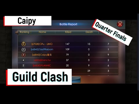 Guild Clash Quarterfinals - Caipy - Strong Opponents!