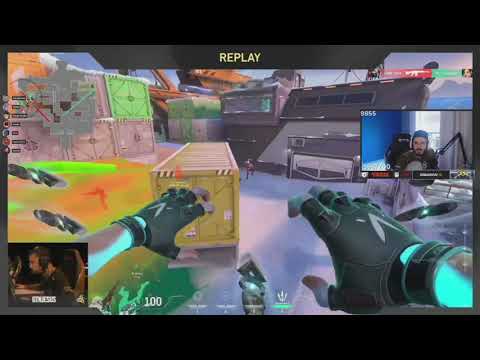 Tarik reaction to GAMBIT vs TEAM VIKINGS Map 3 ICEBOX - VALORANT Champion