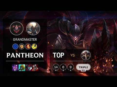 Pantheon Top vs Sett - EUW Grandmaster Patch 11.24b