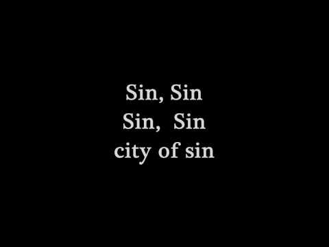 Escape the Fate- City of Sin (lyrics)