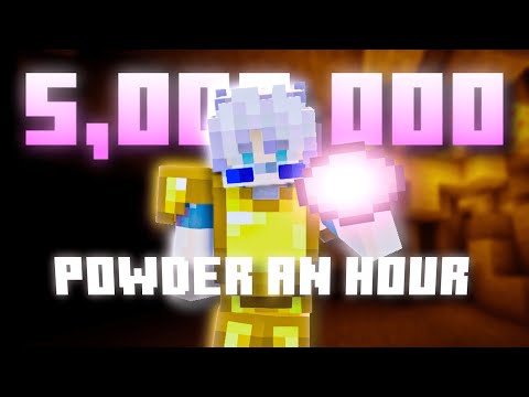 Gemstone Powder Guide 2,500,000 - 5,000,000 Hourly (UPDATED) | Hypixel Skyblock