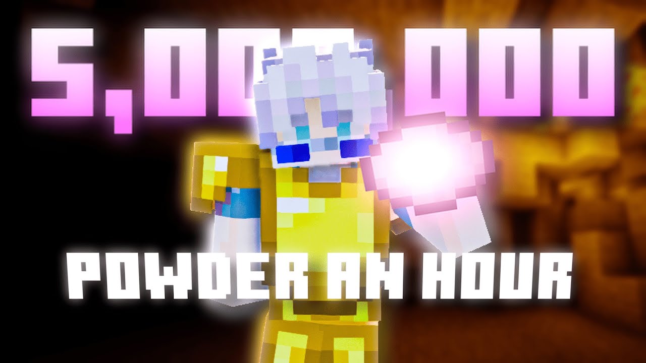 Gemstone Powder Guide 2,500,000 - 5,000,000 Hourly (UPDATED) | Hypixel Skyblock