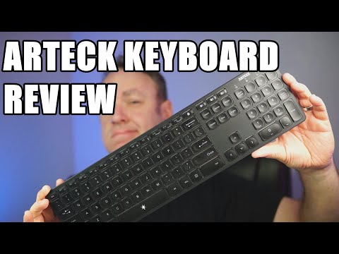 This Arteck Bluetooth Keyboard is perfect for a minimalistic workspace.