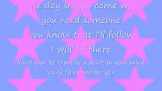 No secrets - I&#39;ll remember you lyrics