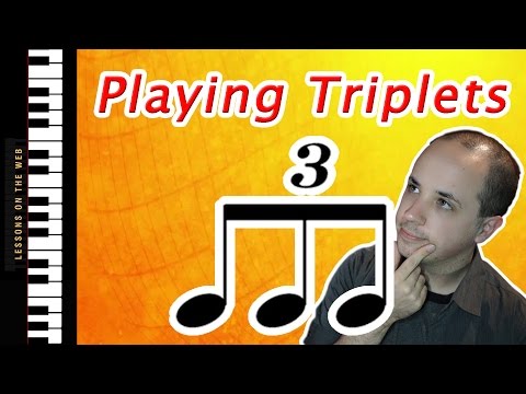 How to Play Eighth Note Triplets on the Piano: Easy Rhythm Lesson 10