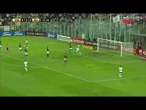 gol de juan Martin lucero  colo-colo 2-1 alianza lima