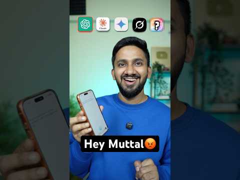Hey Muttal😡 Apple Siri makku? Gemini vs ChatGPT vs Claude vs Grok🔥 Best AI Assistant?